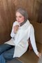 Soft Fur Collar Vest Ecru - 3
