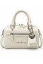 Women's Cream Imported Hand and Shoulder Bag - 2