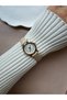 Minimal Women's Wristwatch Cream - 4