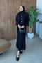 Salda Cape Dress Black - 4