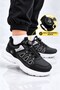 Kids Mechanismed Smart Lacing Comfortable Sole Winter Skin Children's Sneaker Daily Sports Shoes