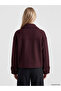 Quality Pieces from Çelebi Store Dik Roba Collar Loose Fit Women's Cashmere Jacket - 6