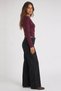 High Waist Black Women's Jean Trousers 26K0340K1 - 4