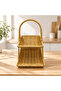 Wicker Plastic Rattan Multi-Layered Serving Basket 26*22*36 cm - 3