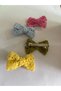 Baby Girl Lace Bow Colorful Hair Clips Set of 4 - 3