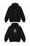 Adult Hoodie Hooded Printed 3 Thread Raster Winter Sweatshirt