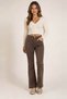 Bell-Bottom Brown Women's Jean Trousers 26K0067K1 - 2