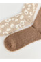 Leopard Embroidered Women's Home Socks from Uzg Store for Style Enthusiasts, Pack of 2 - 5
