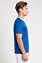Men Sportswear Fit Short Sleeve Training Jersey, Blue - 3