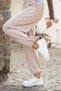 Soft Textured Adjustable Cuff Barrel Jogger Sweatpants - 3