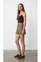 Women's Denim&Canvas Shorts Srt00714 Beige - 2