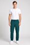 Men Regular Fit Training Cargo Pants, Green - 2