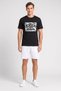 Men Sportswear Fit Short Sleeve Camouflage Outdoor T-Shirt, Black - 2