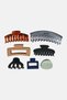 Women 7 Pieces Secure Hold Claw Clips, Multicolor - 3