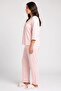 Women 2 Pieces Floral Pattern Pyjama Set, Multicolor - 3