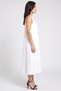 Women Plain Maxi Dress, White - 3