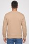 Men Sportswear Fit Long Sleeve Outdoor Sweatshirt, Tan - 4