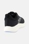 Women Lace Up Running Shoes, Black - 3
