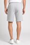 Men Brand Logo Outdoor Shorts, Light Grey - 4