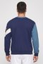 Men Sportswear Fit Embroidered Logo Outdoor Sweatshirt, Multicolor - 4