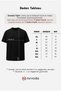 Oversize Stay Wild Tiger Printed Unisex T-Shirt Black - 5
