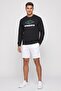 Men Sportswear Fit Long Sleeve Outdoor Sweatshirt, Black - 2