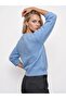 10852 Crew Neck Soft Textured Sweater - 3