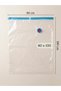 3 Pieces 80X100 cm Vacuum Bags - 75% Space-Saving Clothing and Textile Vacuum Storage Bag Set - 7