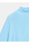10851 High Collar Soft Textured Sweater - 7
