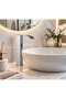 Chrome Square Bowl Sink Faucet with Photocell Sensor, Touchless Automatic Saving Water Modern Faucet - 5