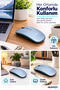 BWM6 MOUSE WİRELESS 2.4G OPTİK MOUSE bluetooth - 5