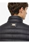 Men's Black Turtleneck Regular Fit Coat - 5