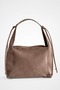 Contour Suede Shoulder Bag - 2