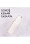 Renault Compatible Megane, E-Tech, Austral, Koleos, Kadjar, Captur, Zoe, Boreal Silver Edge Tpu Key Case Cover (Lilac) - 3
