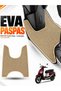 Rks Freccia 150 Compatible Eva Motorcycle Mat Scooter Foot Mat Motor-Specific Beige