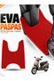 Honda Activa Compatible Eva Motorcycle Mat Scooter Foot Mat Motor-Specific Red