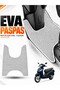 Honda Activa-S 125 Compatible Eva Motorcycle Mat Scooter Foot Mat Motor-Specific White