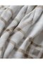 Lena Plaid Printed Supersoft Tv Blanket 120X160 cm Cream - Beige - 3