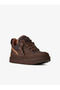 Men's Suede Detailed Comfortable Eva Sole Leather Brown Sneaker - 2