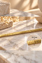 Steel Italian Herringbone Sequin Necklace 5 mm Gold Color |   Anti-Tarnish, Women'S, 2-Year Warranty - 4
