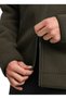 Lake Ridge Jkt m Khaki High Collar Regular Fit Ribbed Pattern Men's Fleece Sweatshirt - 5