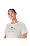Fujitrail logo ss top women's cream/black short sleeve t-shirt 2012d432-100 - 5