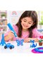 3D Printing Pen for Kids with 1.75mm PCL Filament, Low-Temperature Creative Drawing & DIY Craft Pen, Forward & Reverse Controls, Ages 6+ Blue - 2