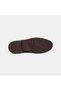 Men's Brown Laced Apron Stitched Classic Leather Shoes - 4