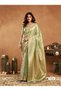 Women's Silk Saree with Rich Pallu, Zhallar & Blouse Piece - Perfect for Weddings, Festivals & Parties, Swarnika, Fall and Pico Stitched, Premium Silk Saree. (Pink) - 2