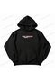 Mick Doohan · Honda Nsr500 · 1994 Front and Back Printed Black Oversized Boxy Hoodie - 2