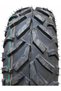 AT25x10-12 ATV UTV All-Terrain Tire, 255/65-12, 25x10-12 Tubeless Off-Road Tire, 12 Inch Rim, Aggressive Tread for Mud, Sand, Gravel & Dirt - 4