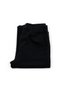 Women's Talya Regular Waist, No Ruffles, Two Strands, Cotton Sweat Pants Black - 6