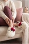 Women'S, Cute Cat Face, Plush, Soft Furry House Slippers - 3