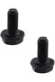 Bicycle Axle NUT TYPE 14cm – Cotterless B.B Crank Axle with Square Hole for Gear Cycles & Brake Discs – Durable Steel, Corrosion-Resistant – Includes Nuts – Fits Standard Bottom Brackets - 2